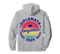 Studentessa Diplomata Linguistico Diploma 2025 Maturità Felpa con Cappuccio