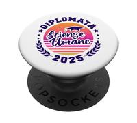 Studentessa Diplomata Maturità 2025 Scienze Umane Diploma PopSockets PopGrip Adesivo