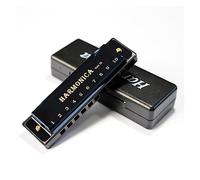 studenti Armonica Armonica A 10 Fori Arpa 20 C Tono Arpa Diatonica Chiave C Armonica A Bocca Arpa Early Education (Color : Bk)