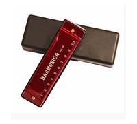 studenti Armonica Armonica A 10 Fori In Titanio Armonica Per Strumenti Musicali Per L'educazione Degli Studenti (Color : Crimson)