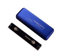 studenti Armonica Armonica Polifonica A 24 Buche 12 Toni Per Tutti Gli Studenti Principianti Strumento Musicale Selezione Tasto C (Color : F tune)