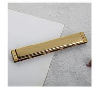 studenti Armonica Armonica Principiante 28 Fori C Voce Polifonica Studente Adulto Che Suona Strumento Musicale (Color : Gold)
