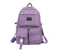 Studenti di sesso maschile La stagione scolastica Zaino Tempo Libero Campus Borsa Gioventù Moda Grande Capacità Scuola Zaino Bambino Ragazze Età 5, Viola, Etichettalia unica