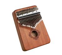 studenti Kalimba 17 tasti pollice pianoforte in mogano professionale che suona con martelletti per principianti strumento carino strumento musicale marimba portatile(7)