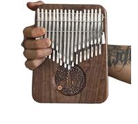 studenti Kalimba Kalimba professionale cromatico 34 tasti Tasti in noce nera Pianoforte professionale per pollice Kalimba professionale Marimba Music