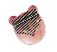 studenti Kalimba Pianoforte da pollice Kalimba colorato Kalimba pianoforte da dito per principianti portatile facile da imparare in acrilico a 17 toni