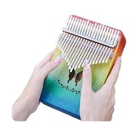 studenti Kalimba Scheda per principianti portatile con musica cromatica in mogano Kalimba professionale da 17/21 tasti Limba(21)