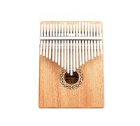 studenti Kalimba Tutto il pianoforte a pollice Kalimba in legno massello singolo strumento musicale portatile pianoforte a dito a 17 toni(3)