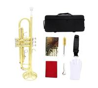 studenti Trombe Tromba In Sib Strumento In Ottone Piatto Tromba In Corno Di Grosso Calibro Con Bocchino A Scatola Accessori Per Strumenti Musicali (Color : 011)