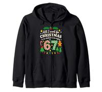 Students Saying 6-7 67 Six Seven Funny Teacher Christmas Felpa con Cappuccio