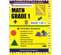 StudentScholars - Complete Math Revision Grade 1 (Book 1 of 2)
