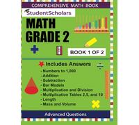 StudentScholars - Complete Math Revision Grade 2 (Book 1 of 2)