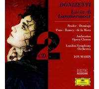 Studer/Domingo/Pons De La Mora/Ramey/Marin/London – Donizetti: Lucia di Lammermoor completa