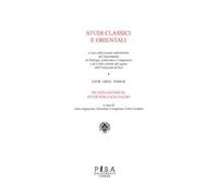 Studi classi orientali (2021). Vol. 67/2: Munera musarum. Studi per Lucia Faedo