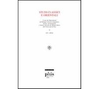 Studi classici e orientali (2010). Vol. 56