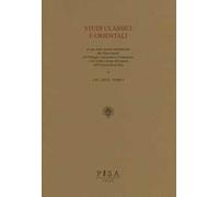 Studi classici e orientali (2015). Vol. 61\1