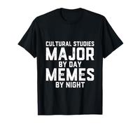 Studi culturali Maggiore di Giorno Memes Night Semiotica Egemonia Maglietta