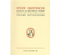- Studi Danteschi. Vol.LXX. Dall'indice: M.Traversari,Inferno XIII: Fra tradizi