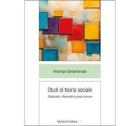 Studi di teoria sociale. Solidarietà, riflessività e senso comune