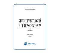 Studi di virtuosità e trascendenza - Serie terza (25-36) - Gilardino chitarra