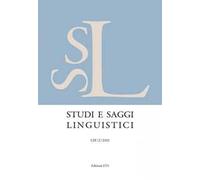 Studi e saggi linguistici (2021). Vol. 1