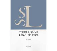 Studi e saggi linguistici (2022). Vol. 1