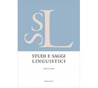 Studi e saggi linguistici. Vol. 1