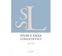 Studi e saggi linguistici. Vol. 1 - [Edizioni ETS]