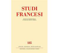 Studi francesi (2018). Vol. 185: Octave Mirbeau: une conscience au tournant du siècle