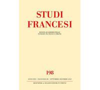 Studi francesi. Vol. 198