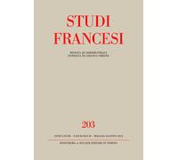 Studi francesi. Vol. 203 - Ferrer V. (cur.)