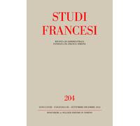 Studi Francesi. In ricordo di Anna Maria Finoli (1923-2020) - Centenaire du "Manifeste du surréalisme" d'André Breton (1924-2024) (Vol. 204)