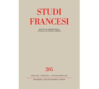Studi francesi. Vol. 205 - Mayaux C. (cur.); Poisson-Gueffier J. (cur.)