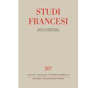 Studi francesi. Vol. 207