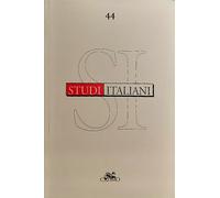 Studi italiani. Vol. 44. Vol.XXII,2. Dall'Indice: --Alessandro Capata. Queste non son più lacrime : per una teoria del pianto nell'Orlando furioso. --Giovanni Spani. Un ritorno alle immagini da