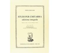 Studi Per Chitarra Vol. 2 Fernando Sor | Spartito Chitarra Classica Livello Intermedio | Studi Tecnici Op. 31 Op. 35 | Indipendenza Dita | Controllo Suono | Edizione Integrale Suvini Zerboni