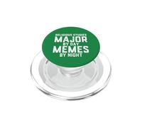 Studi religiosi Maggiore di giorno Meme Notte Religione Sudent PopSockets PopGrip per MagSafe