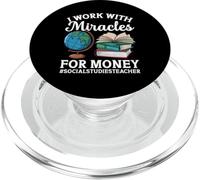 Studi sociali Squad Miracoli Insegnante di studi sociali PopSockets PopGrip per MagSafe
