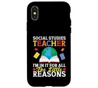 Studi sociali Squad Ragioni Studi Sociali Insegnante Custodia per iPhone X/XS
