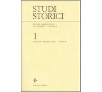 Studi storici (2006). Vol. 1