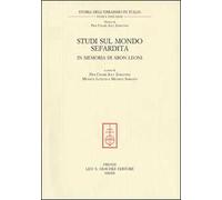 Studi sul mondo sefardita in memoria di Aron Leoni