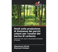 Studi sulla produzione di biomassa dei parchi urbani per l'analisi del bacino di carbonio: Applicazioni GIS, stima e interpretazioni del bacino di carbonio