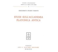 Studi sull'accademia platonica antica 9788822228482