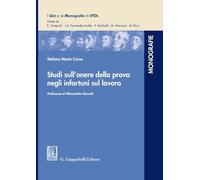 Libri Corso-Studi Sull'Onere Della Prova