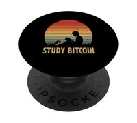 Studia Bitcoin Blockchain Apprendimento Investi Bitcoin Universitario PopSockets PopGrip Adesivo