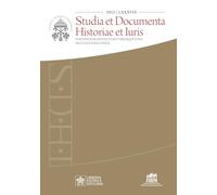 Studia et documenta historiae et iuris (2023) (Vol. 89)