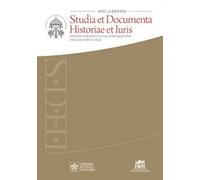 Studia et documenta historiae et iuris (2023). Vol. 89