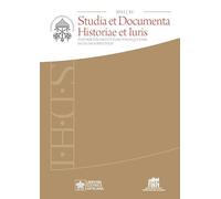 Studia et documenta historiae et iuris (2024) (Vol. 90)