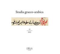 Studia graeco-arabica (2023). Vol. 13