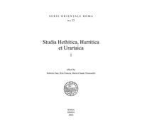 Studia Hethitica, Hurritica et Urartaica. Vol. 1 - 2022 - Scienze